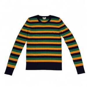 Jason Wu Women's Striped Crewneck Sweater sz XS